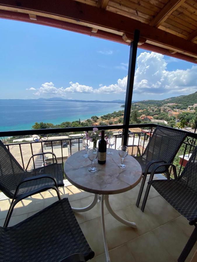 Emilios See View Apartment Barbati Exteriér fotografie